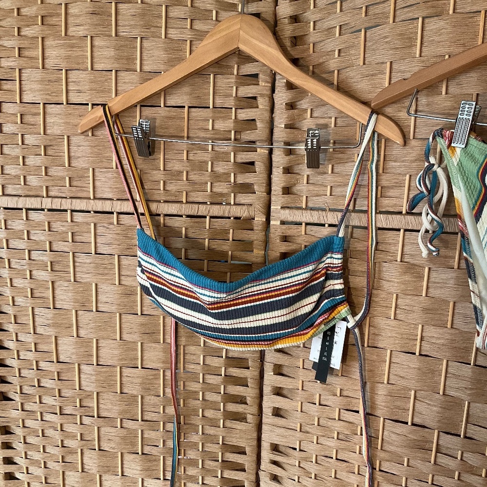 NWT Bikini Set O’Neill Jupiter Stripe Women’s Large - Picture 6 of 16